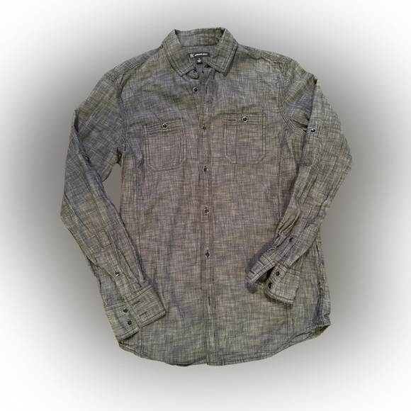 INC International Concepts Other - COPY - INC International Concepts Men’s Long Sleeve Button Down Shirt Charcoal …